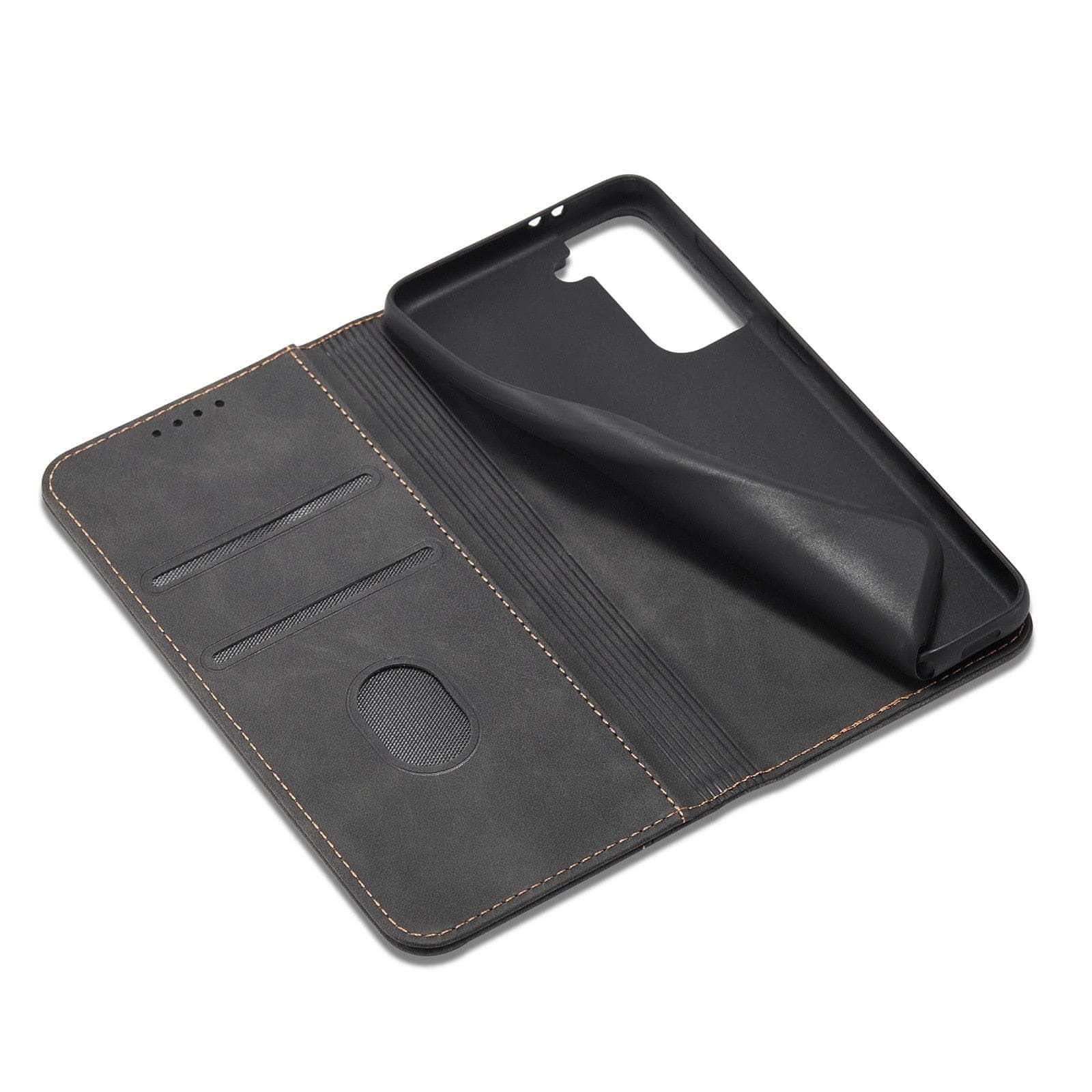 CaseBuddy Australia Casebuddy Leather Flip Galaxy S22 Ultra Luxury Wallet Cards Case