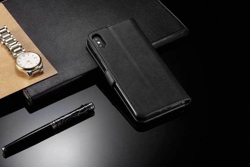 CaseBuddy Australia Casebuddy Leather iPhone Wallet Flip Case
