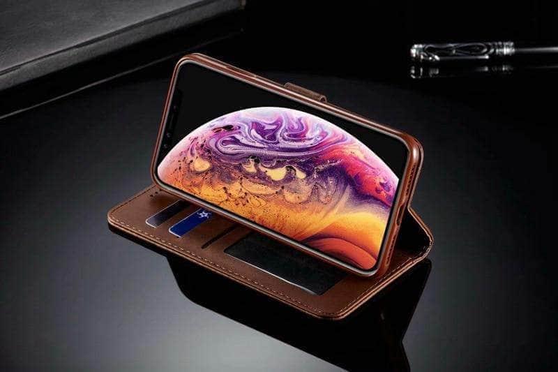 CaseBuddy Australia Casebuddy Leather iPhone Wallet Flip Case