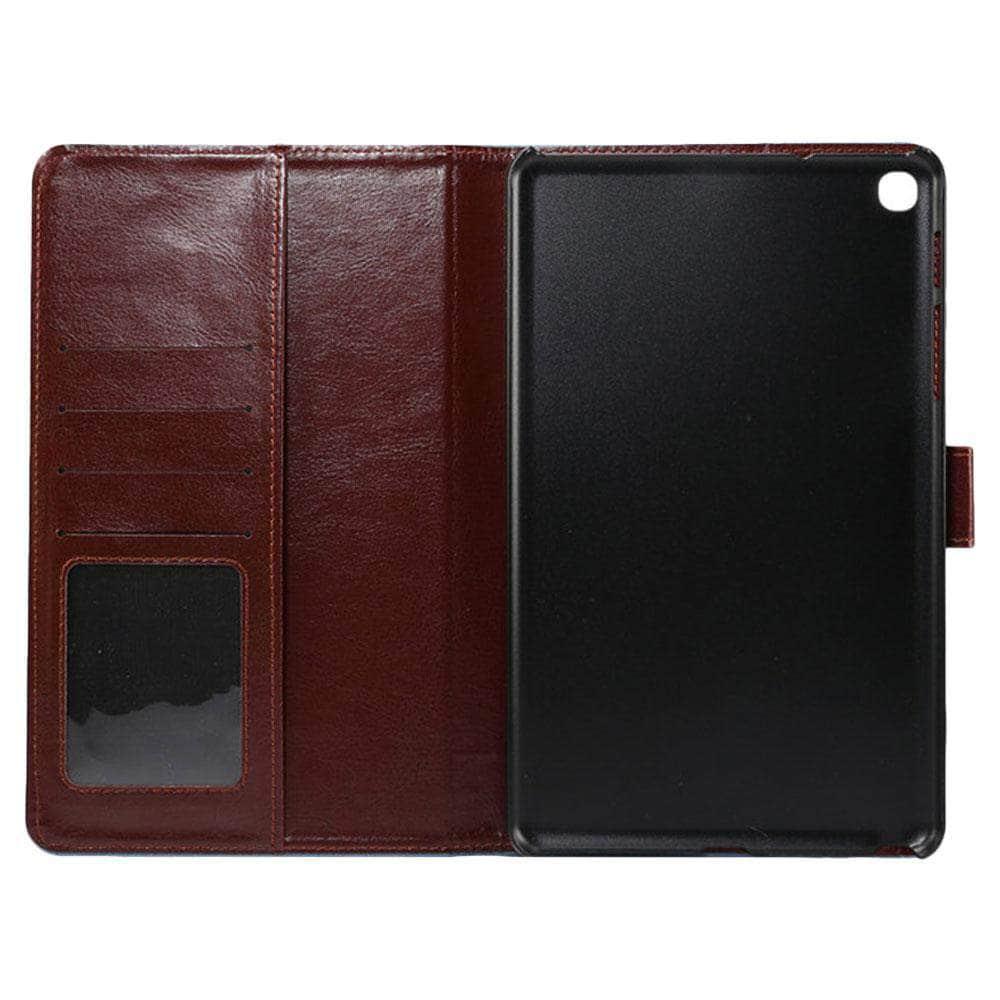 Leather Jean Samsung Galaxy Tab A 8.0 2019 S Pen P200 P205 SM-P200 SM-P205 Case Auto Sleep Wake Smart Case Cover - CaseBuddy