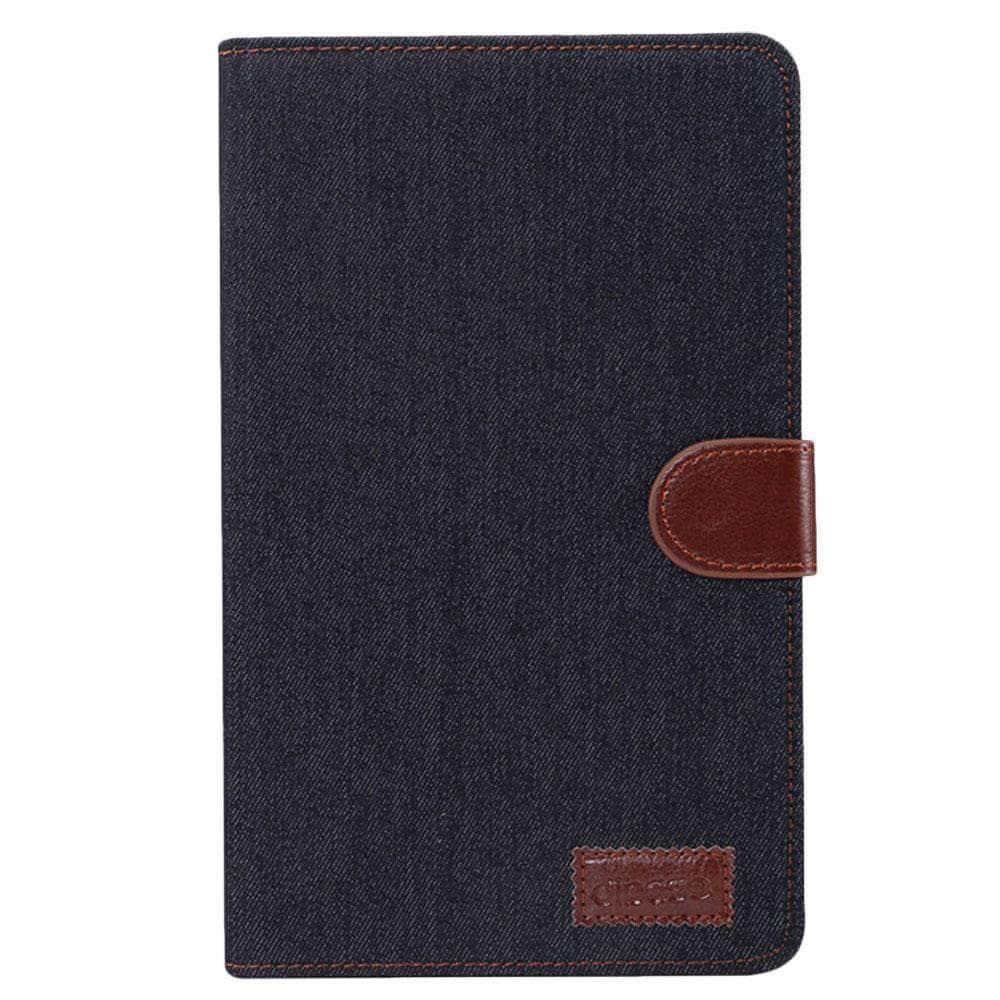 Leather Jean Samsung Galaxy Tab A 8.0 2019 S Pen P200 P205 SM-P200 SM-P205 Case Auto Sleep Wake Smart Case Cover - CaseBuddy