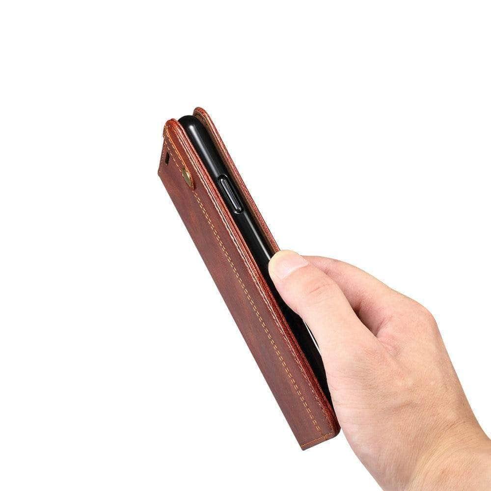 CaseBuddy Australia Casebuddy Leather Texture Magnetic Samsung S21 Book Cover