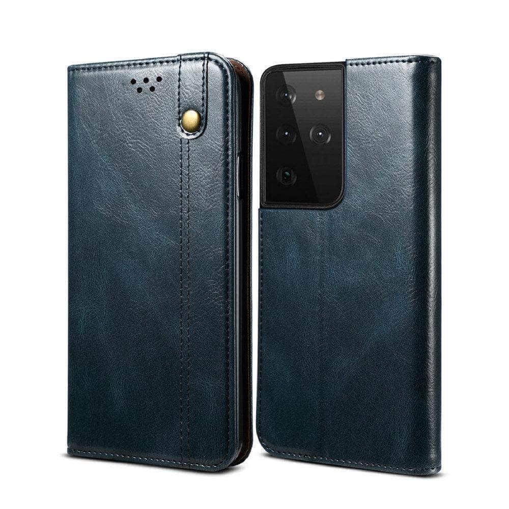 CaseBuddy Australia Casebuddy Leather Texture Magnetic Samsung S21 Book Cover