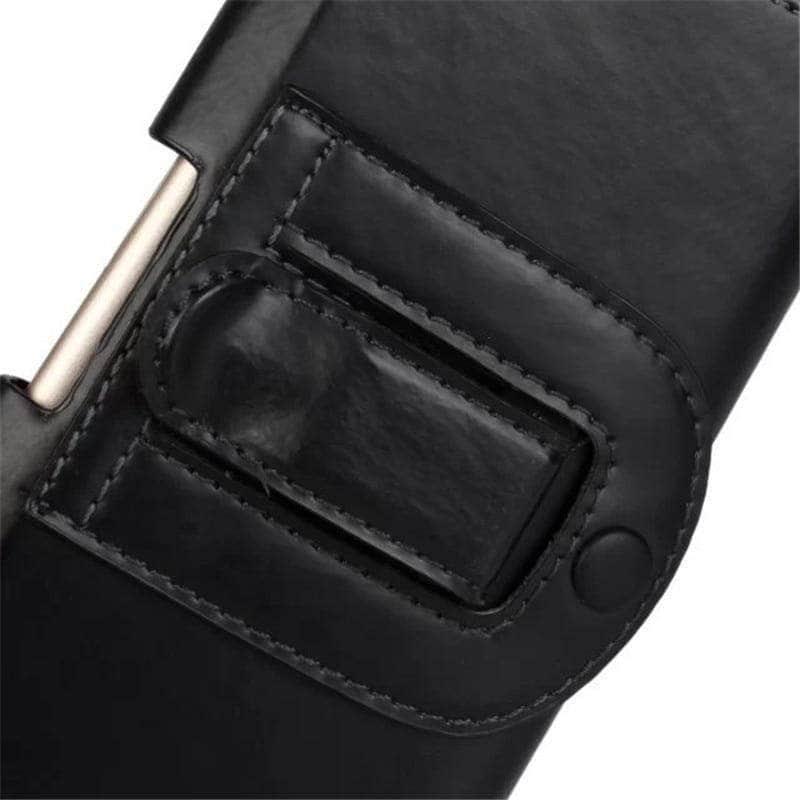 CaseBuddy Australia Casebuddy Leather Waist Bag Magnetic Vertical Phone Case iPhone 12