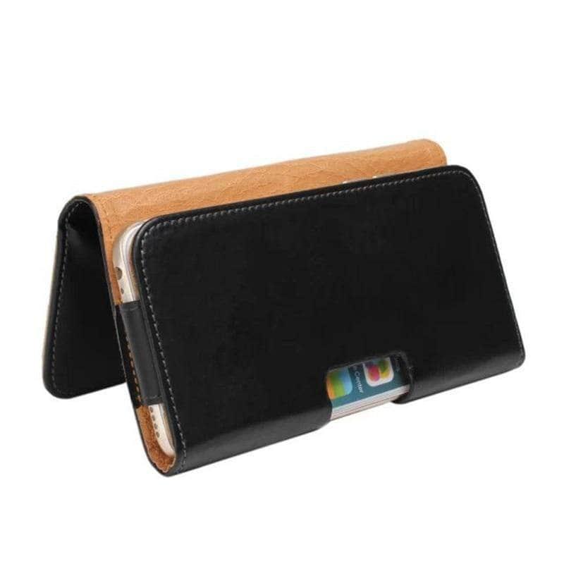 CaseBuddy Australia Casebuddy Leather Waist Bag Magnetic Vertical Phone Case iPhone 12