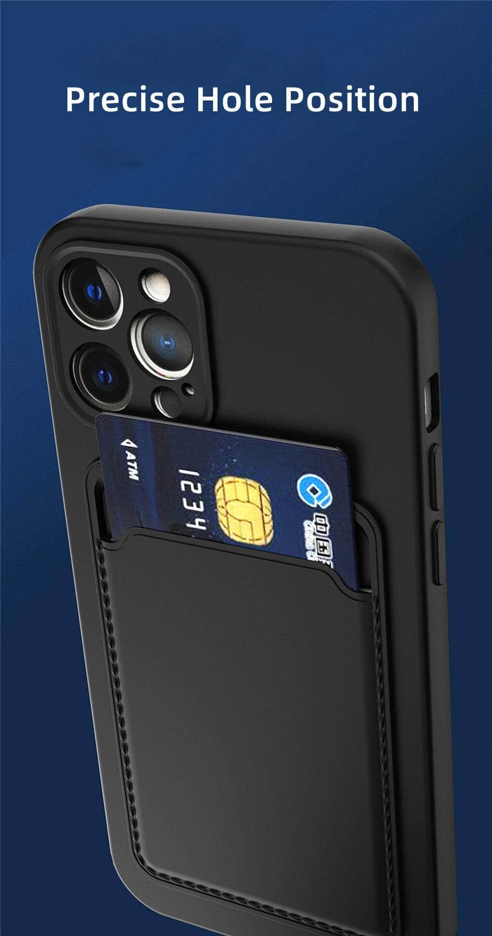 Casebuddy Liquid Silicone iPhone 14 Wallet Case