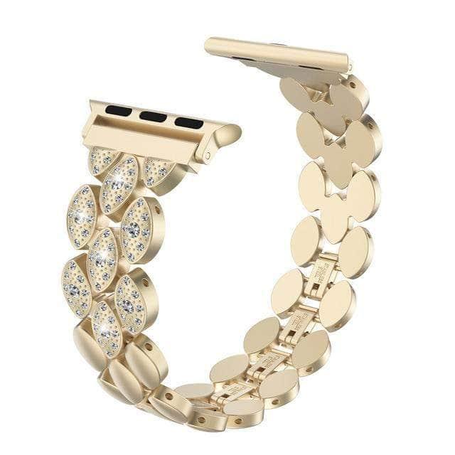 Luxury Bling Rhinestone Watch Band 6 5 4 3 2 SE 44/42/40/38 Women - CaseBuddy