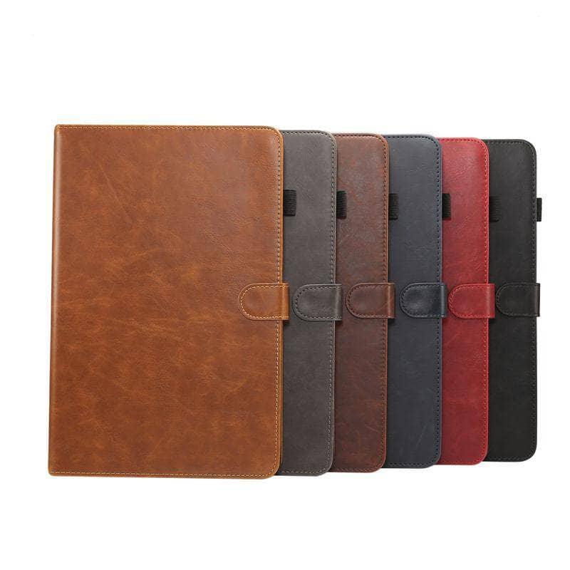 Luxury Case Samsung Galaxy Tab A 10.5 T590 T595 T597 SM-T595 Leather Look Stand - CaseBuddy