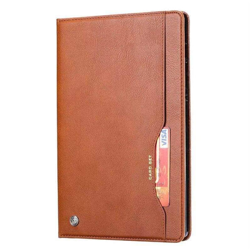 Luxury Flip Case Galaxy Tab S7 11 T870 T875 Card Slots - CaseBuddy