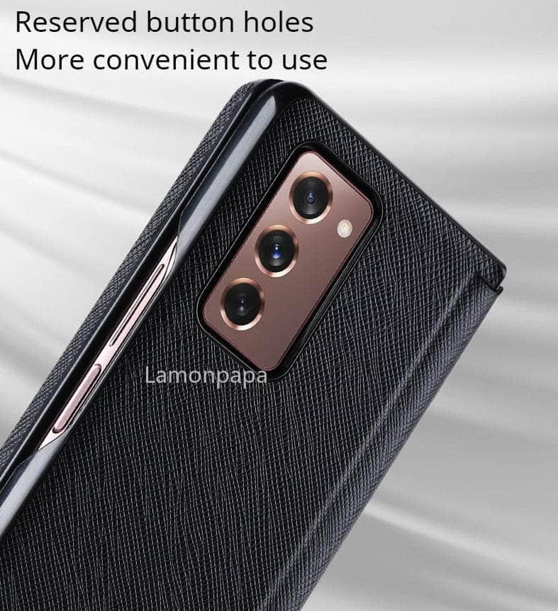 CaseBuddy Australia Luxury Galaxy Z Fold 3 Vintage Shell Case