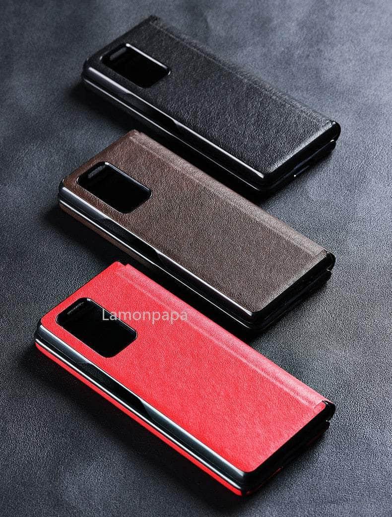 CaseBuddy Australia Luxury Galaxy Z Fold 3 Vintage Shell Case