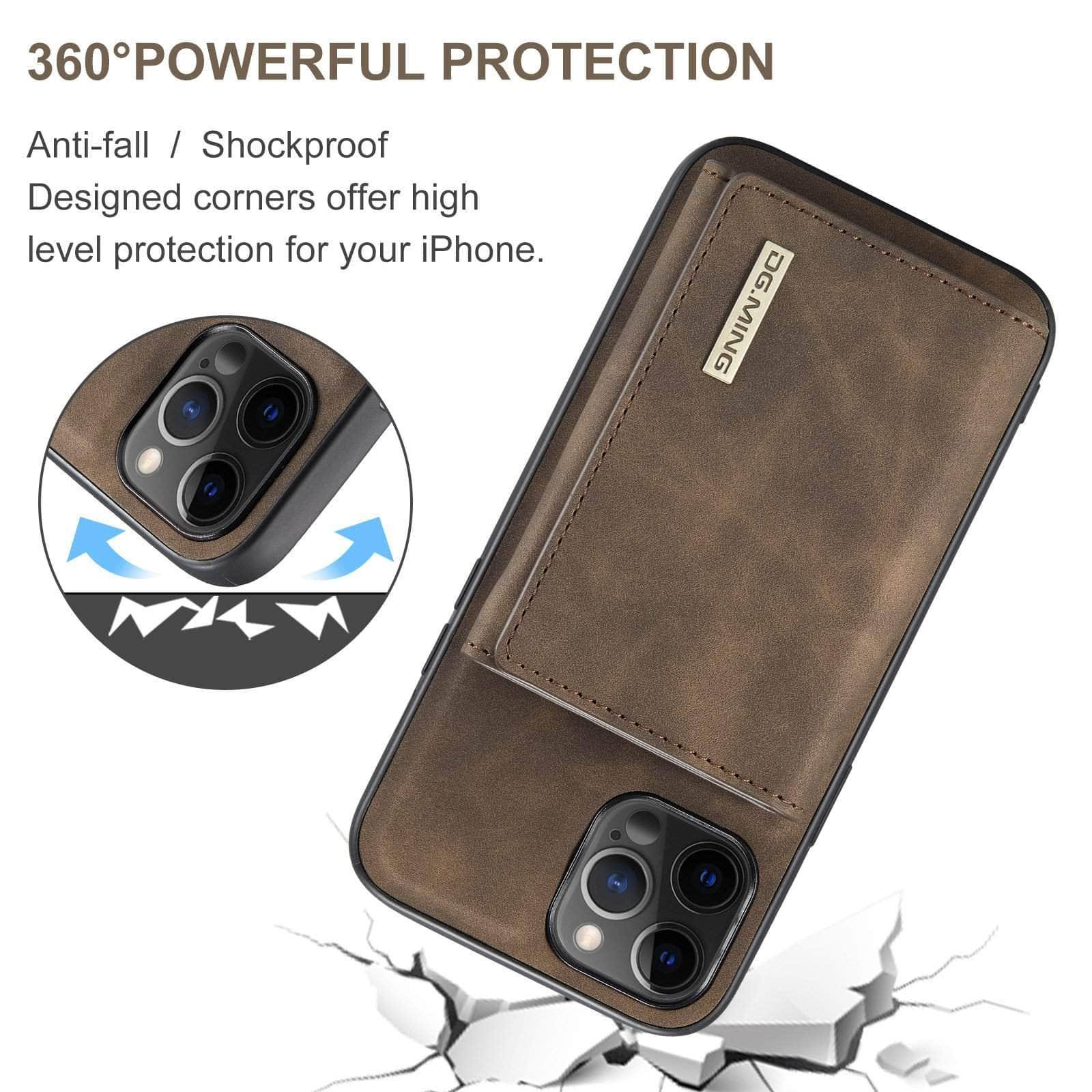 CaseBuddy Australia Casebuddy Luxury Magnetic iPhone 13 Mini Detachable Leather Case