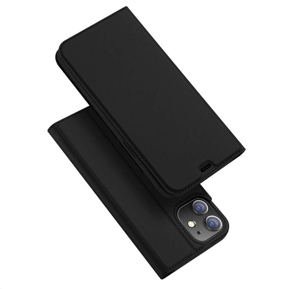 Casebuddy Black / For Iphone 14 Luxury Magnetic iPhone 14 Leather Flip Wallet