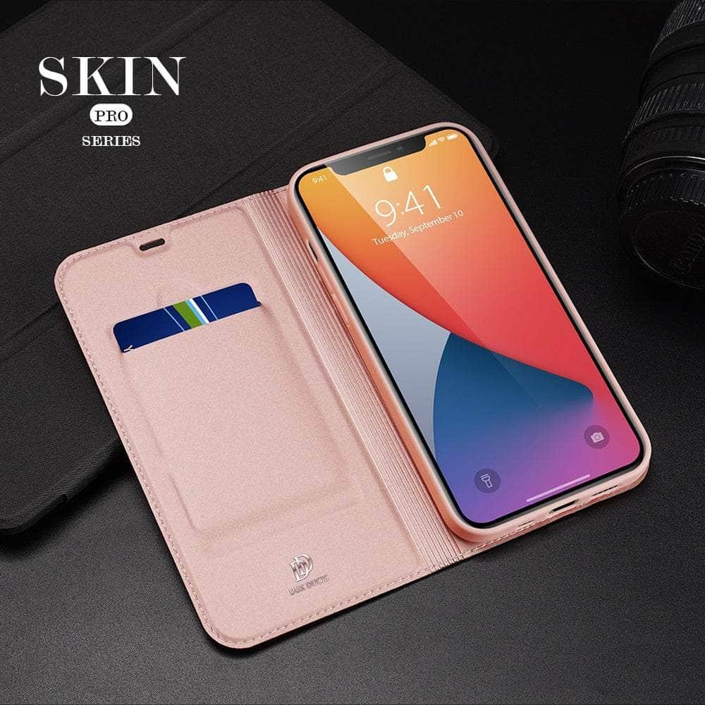 Casebuddy Luxury Magnetic iPhone 14 Pro Max Leather Flip Wallet