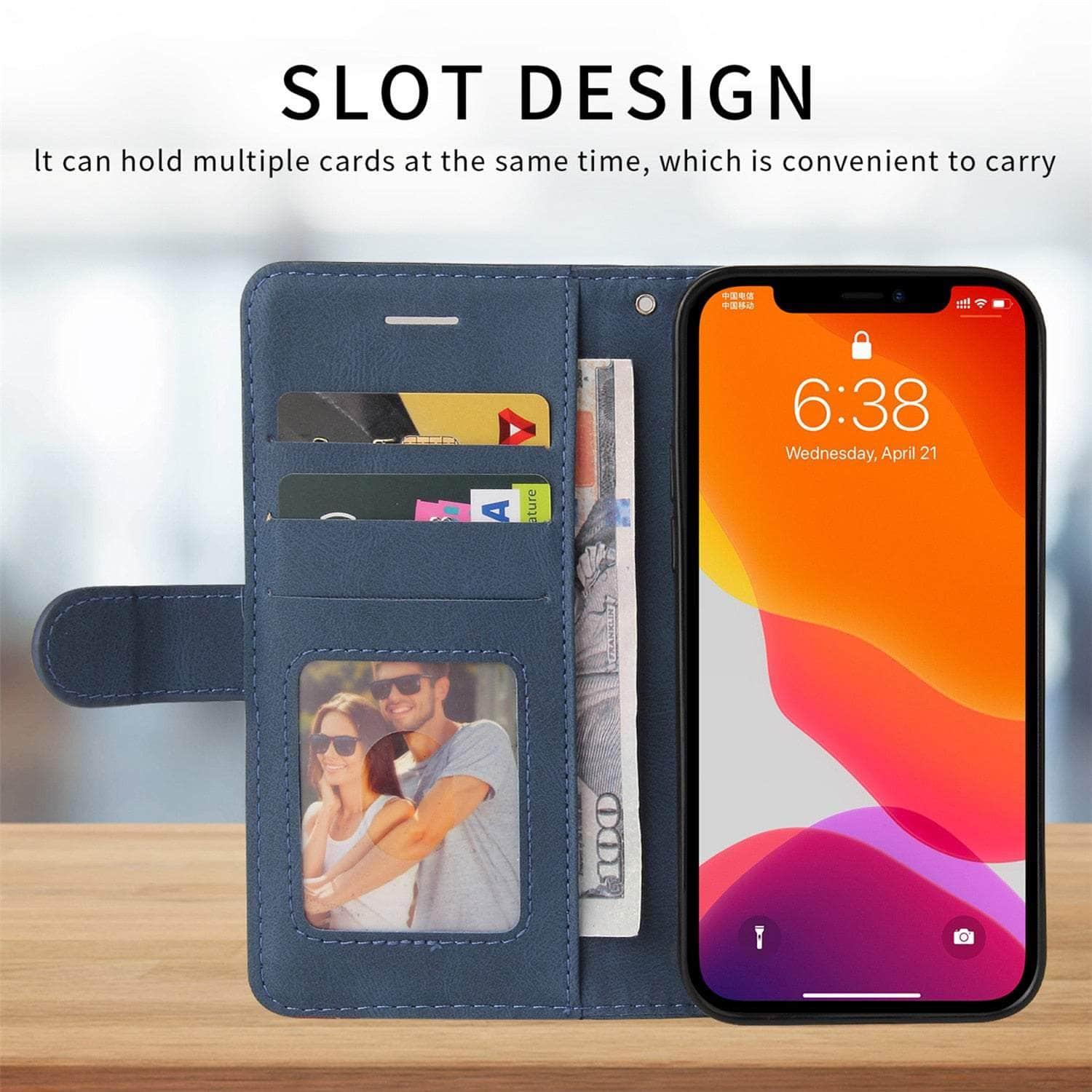Casebuddy Luxury Pixel 7 Leather Wallet Case