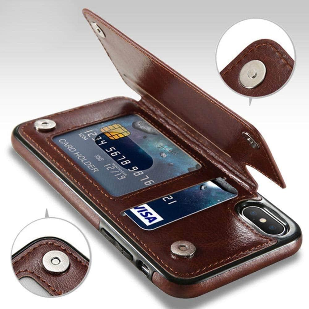 CaseBuddy Australia Casebuddy Luxury Slim iPhone 13 Mini Wallet Card Slots Case