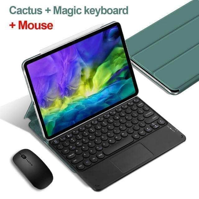 CaseBuddy Australia Casebuddy GF Cactus Touch M / iPad Air 5 Magic iPad Air 5 2022 Magnetic Bluetooth Keyboard Case