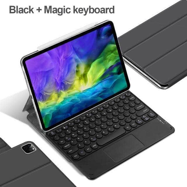 CaseBuddy Australia Casebuddy GF Black Touch / iPad Air 5 Magic iPad Air 5 2022 Magnetic Bluetooth Keyboard Case
