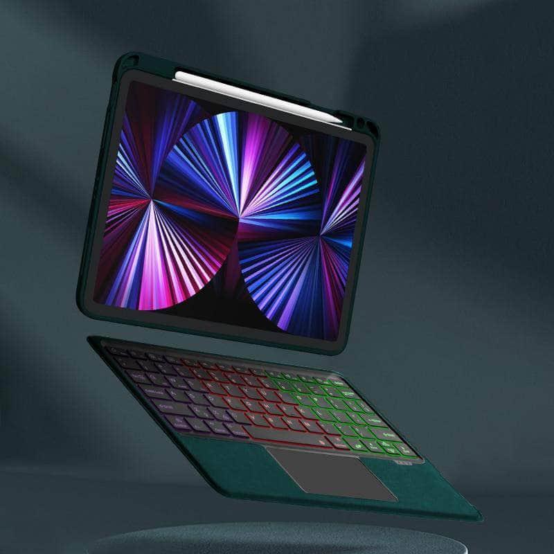 Magic Keyboard iPad 9 2021 Backlit Tablet Smart Case