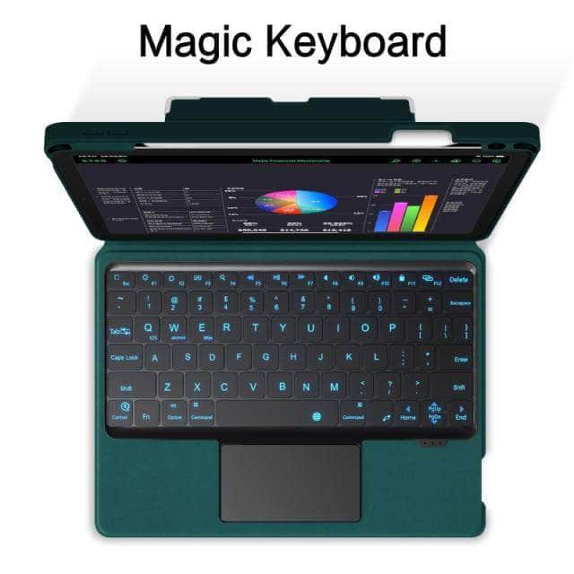 Magic Keyboard iPad 9 2021 Backlit Tablet Smart Case