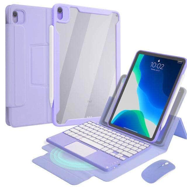 CaseBuddy Australia Casebuddy purple key case M / For iPad 11 2018 Magic Touchpad iPad Pro 11 Smart Keyboard Case