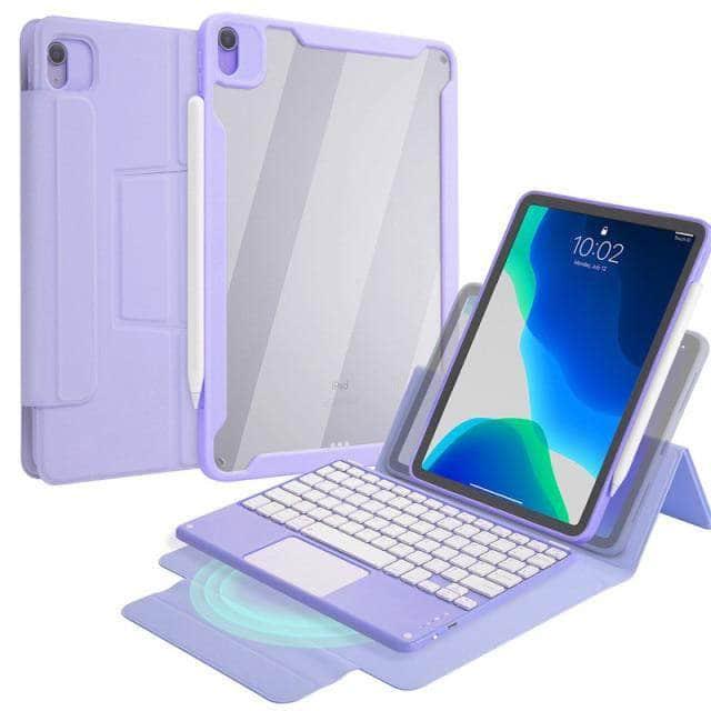 CaseBuddy Australia Casebuddy purple key case / For iPad 11 2018 Magic Touchpad iPad Pro 11 Smart Keyboard Case