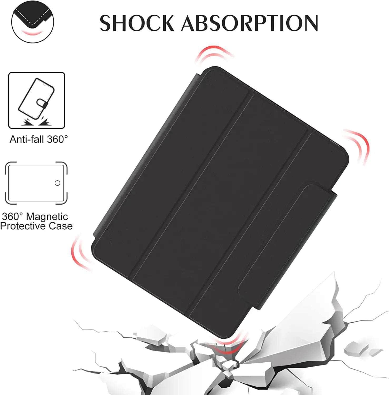 Magnetic Detachable Back Case iPad 10 2022