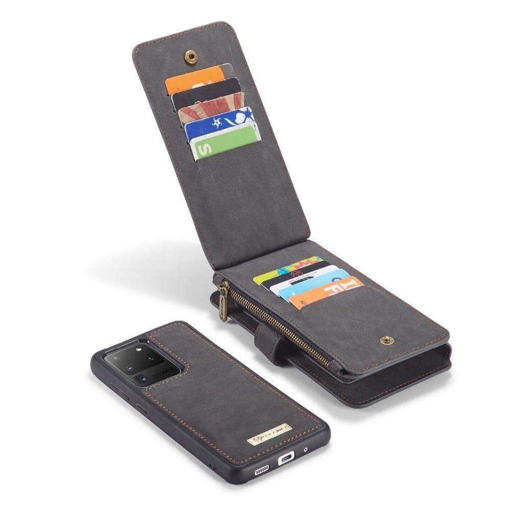 Magnetic Detachable PU Leather Galaxy S21 Case