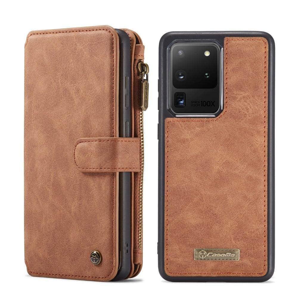Magnetic Detachable PU Leather Galaxy S21 Case