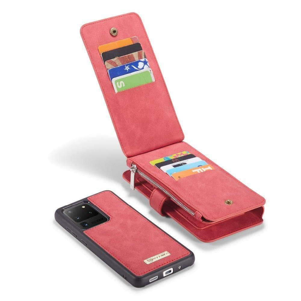 Magnetic Detachable PU Leather Galaxy S21 Case
