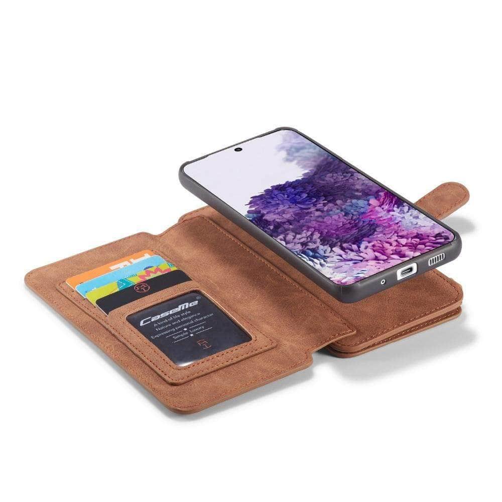 Magnetic Detachable PU Leather Galaxy S21 Case