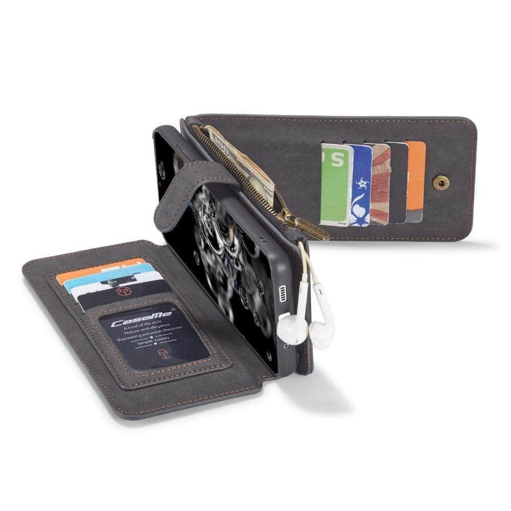 Magnetic Detachable PU Leather Galaxy S21 Case