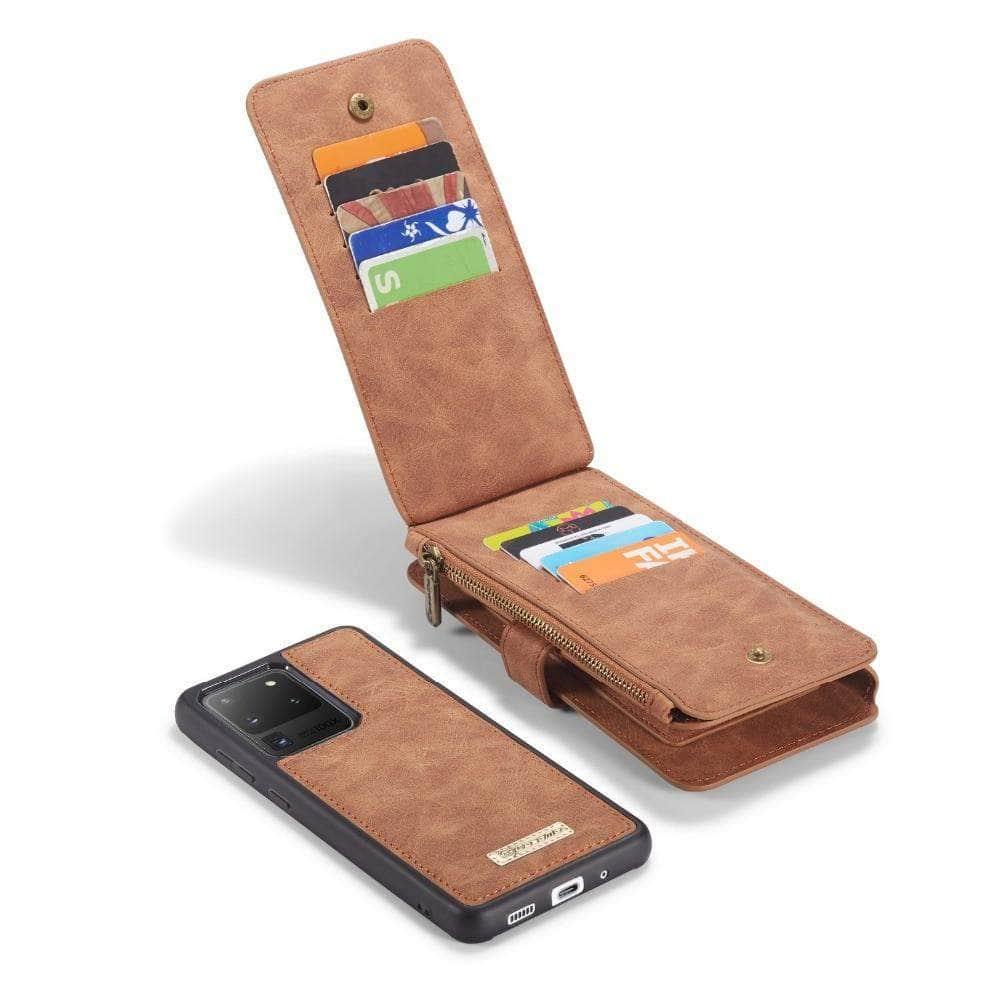 Magnetic Detachable PU Leather Galaxy S21 Case