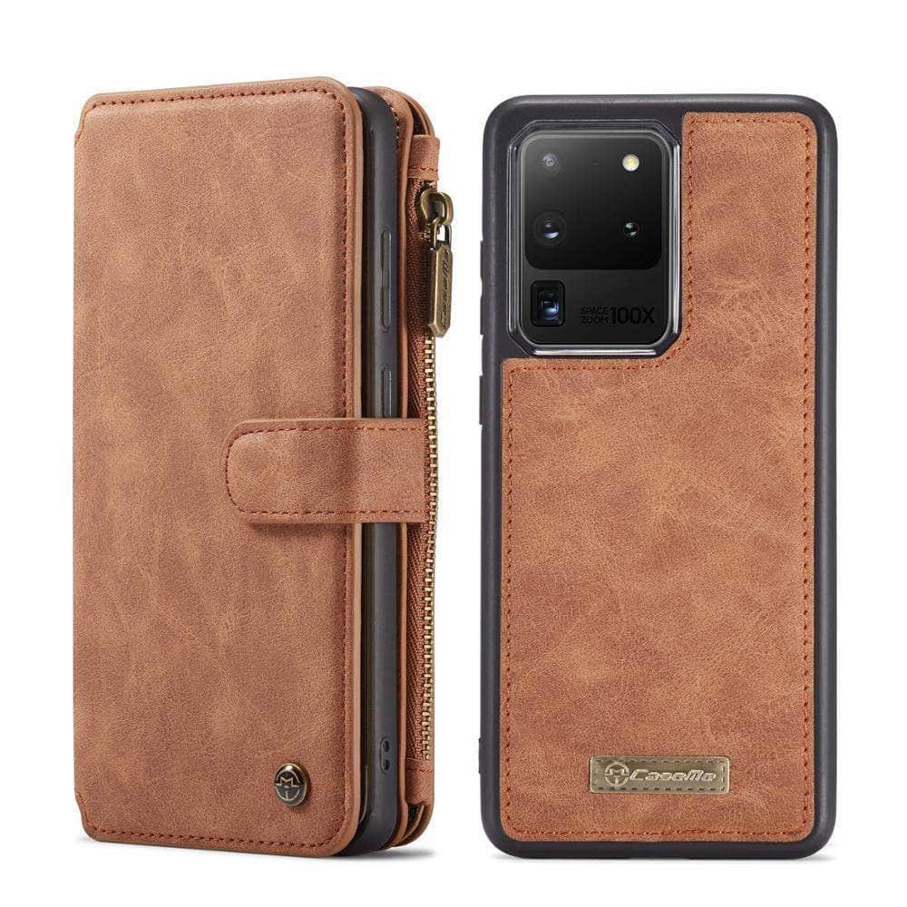 Magnetic Detachable PU Leather Galaxy S21 Case