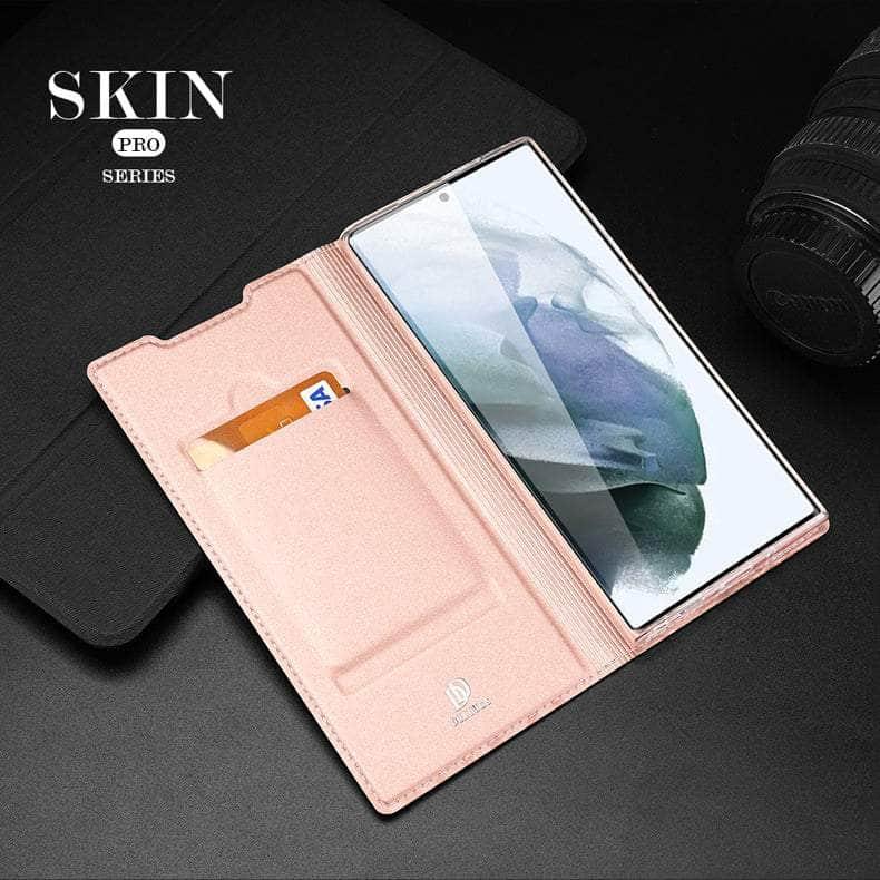CaseBuddy Australia Magnetic Leather Flip Wallet Galaxy S22 Plus Case