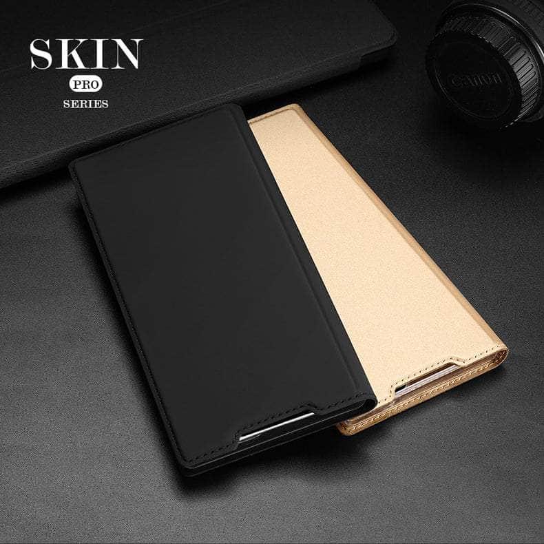 CaseBuddy Australia Magnetic Leather Flip Wallet Galaxy S22 Ultra Case
