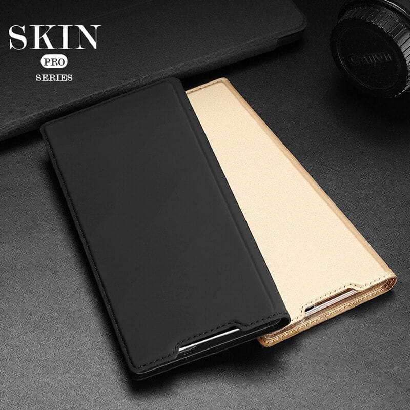 CaseBuddy Australia Magnetic Leather Flip Wallet Galaxy S22 Ultra Case