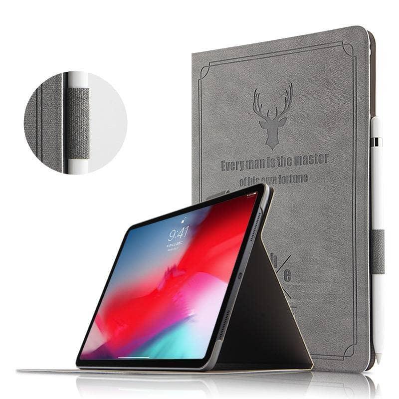 Magnetic Leather Look Smart iPad Pro 11 Auto Wake Sleep Stand Flip Case - CaseBuddy