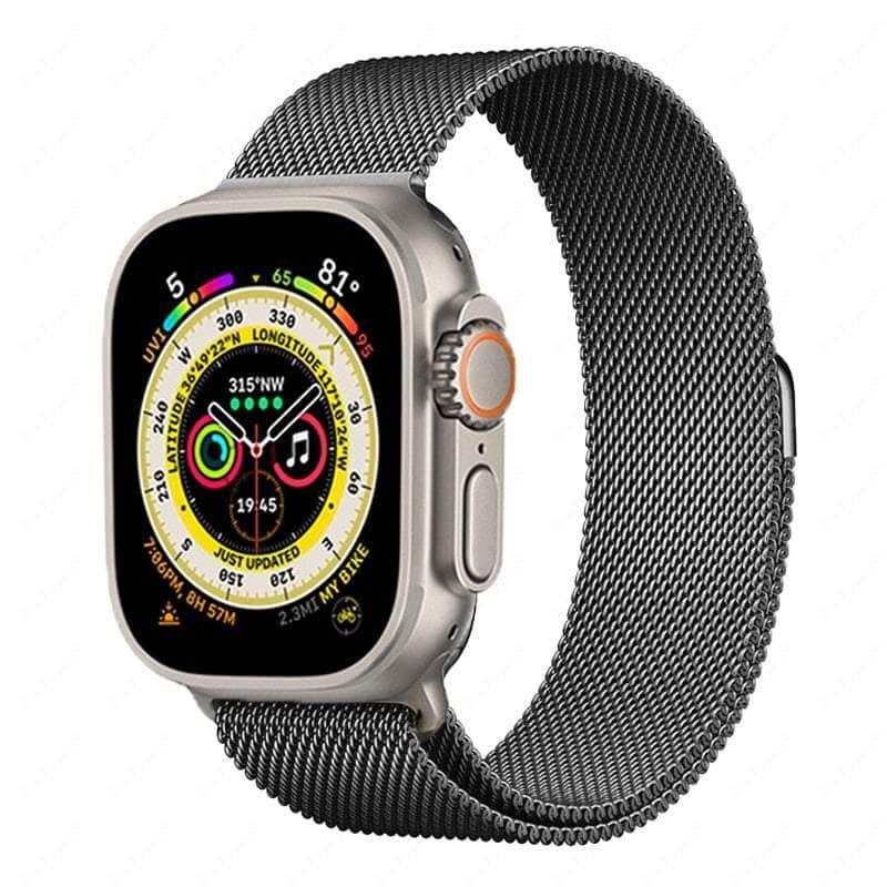 Casebuddy Gun / 42mm -44mm-45mm-49mm Magnetic Strap Apple Watch Ultra 8 7 6 SE 5 4 3