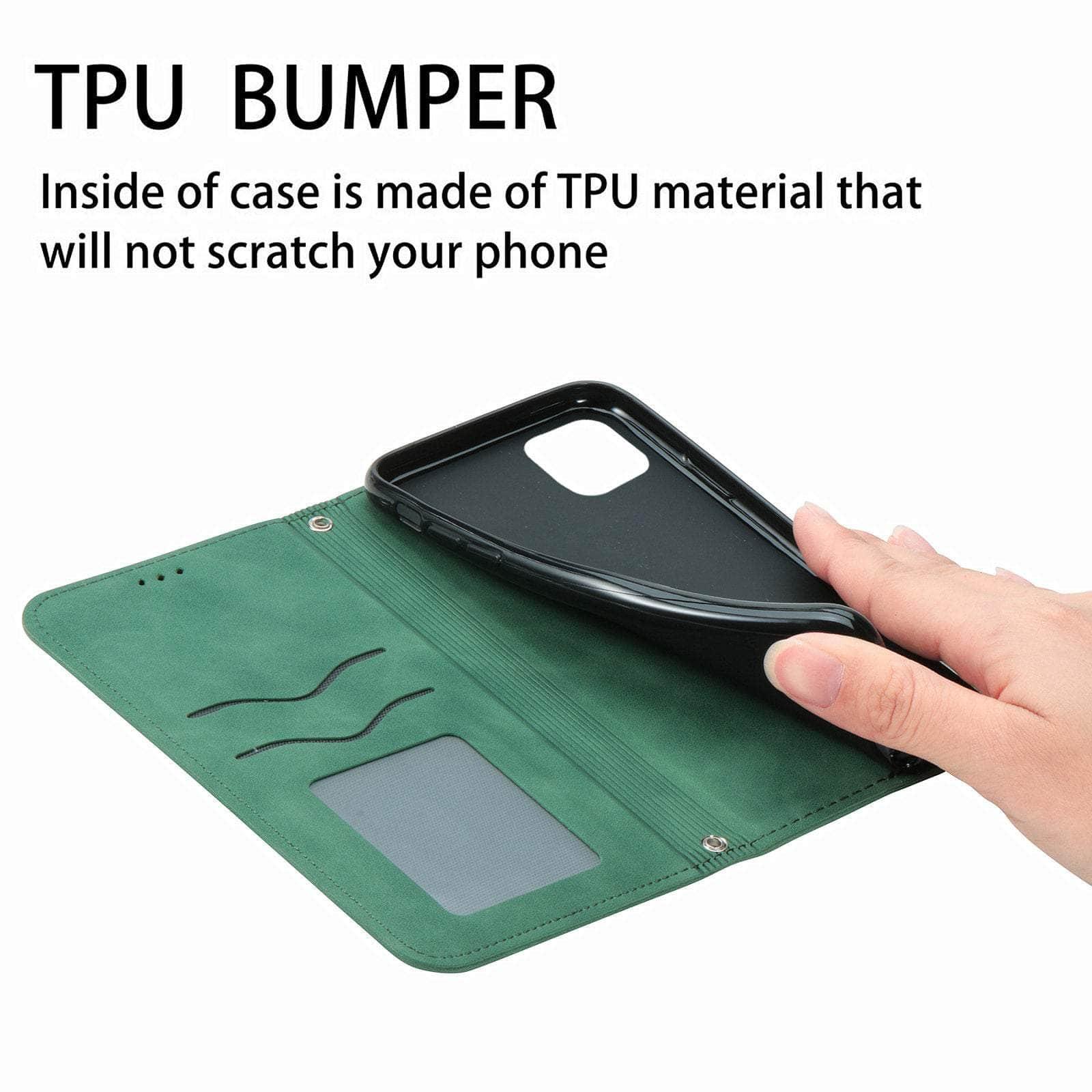 CaseBuddy Australia Casebuddy Matte Leather Case For iPhone 13 12 11 Pro Mini XR XS Max X 8 7 6s 6 Plus Flip Book Case Cover For Apple iPhone SE 2022 2020