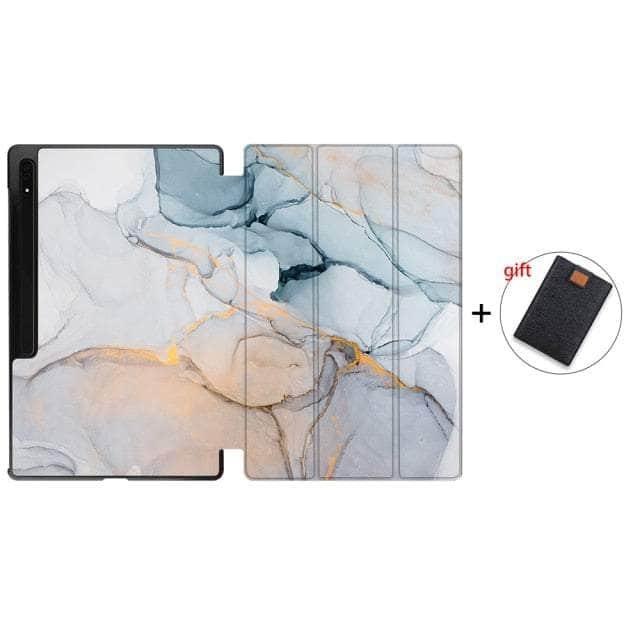 CaseBuddy Australia Casebuddy SS03 / 2022 S8 12.4 X800 MTT 2022 Galaxy Tab S8 Plus X800 Tri-fold Stand Case