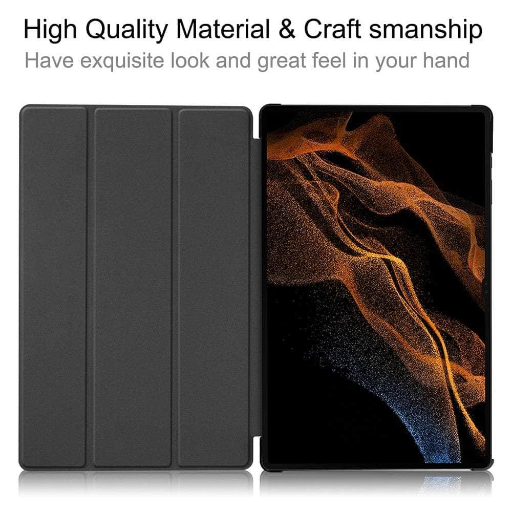 CaseBuddy Australia Casebuddy MTT 2022 Galaxy Tab S8 Ultra X906 Tri-fold Stand Case