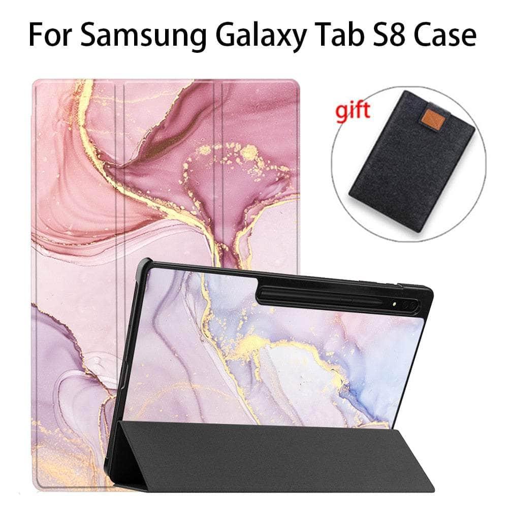 CaseBuddy Australia Casebuddy MTT 2022 Galaxy Tab S8 Ultra X906 Tri-fold Stand Case