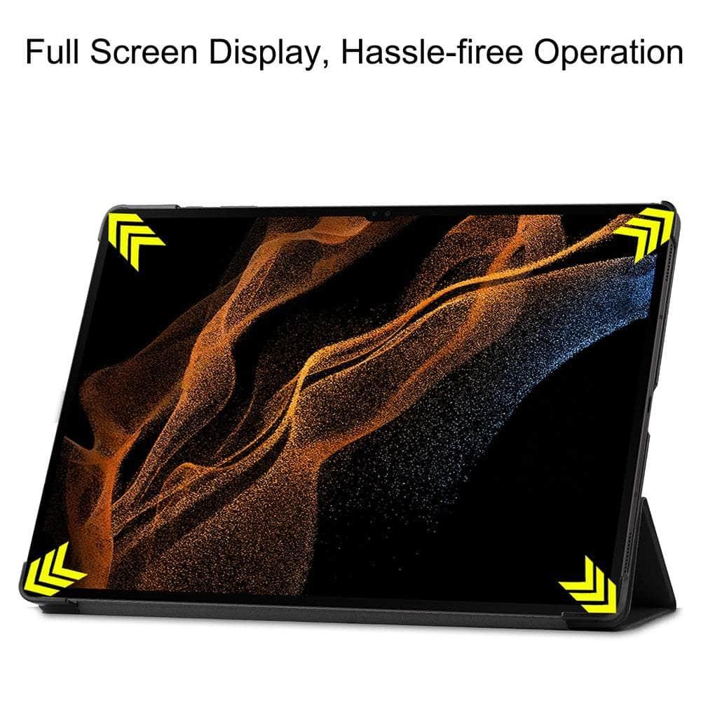 CaseBuddy Australia Casebuddy MTT 2022 Galaxy Tab S8 Ultra X906 Tri-fold Stand Case