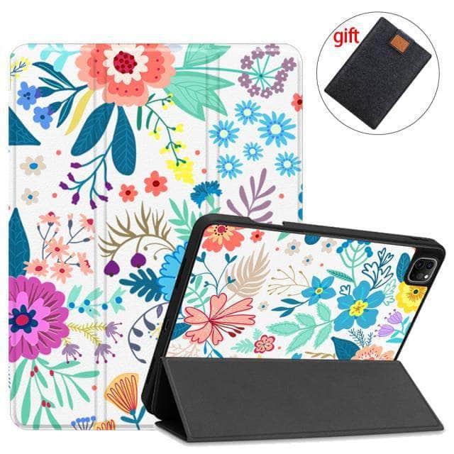 CaseBuddy Australia Casebuddy IPTPU20 / 2021 Pro12.9 5thGen MTT iPad Pro 12.9 (2021) Pencil Magnetic TriFold Smart Stand Case