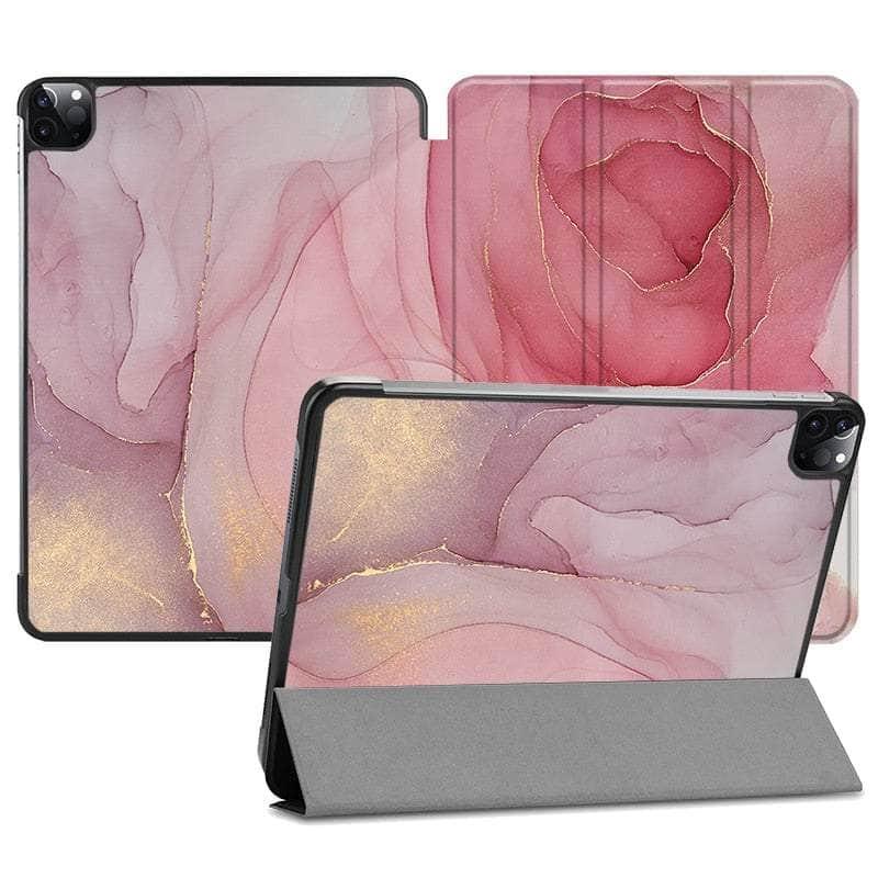 Casebuddy IP10 / iPad Pro 11 2022 MTT Marble iPad Pro 11 Vegan Leather Flip Stand