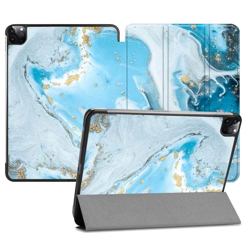 Casebuddy IP13 / iPad Pro 11 2022 MTT Marble iPad Pro 11 Vegan Leather Flip Stand