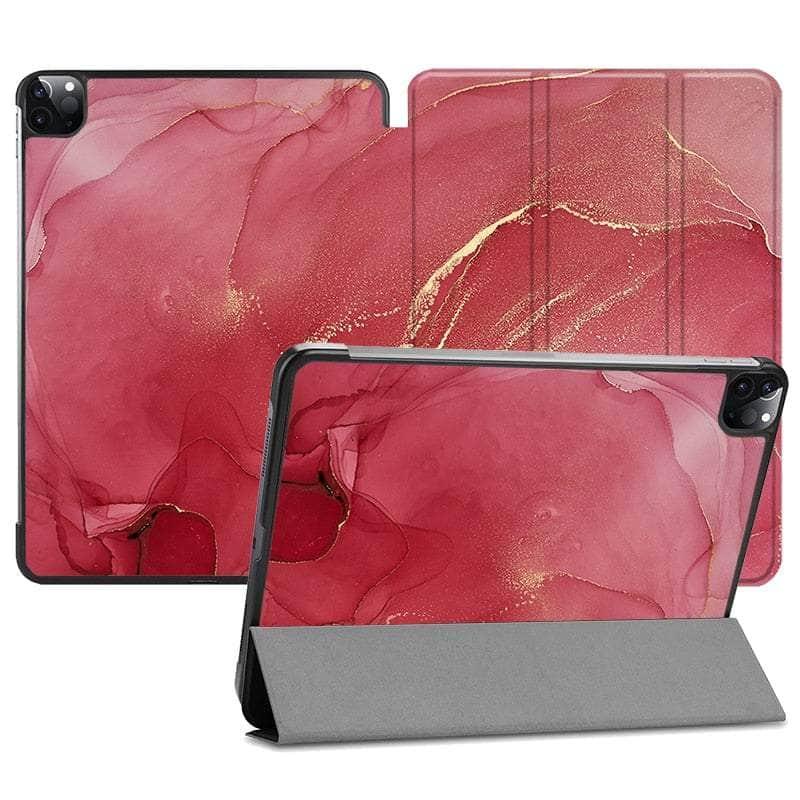 Casebuddy IP06 / iPad Pro 11 2022 MTT Marble iPad Pro 11 Vegan Leather Flip Stand