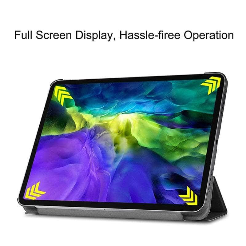 Casebuddy MTT Marble iPad Pro 11 Vegan Leather Flip Stand