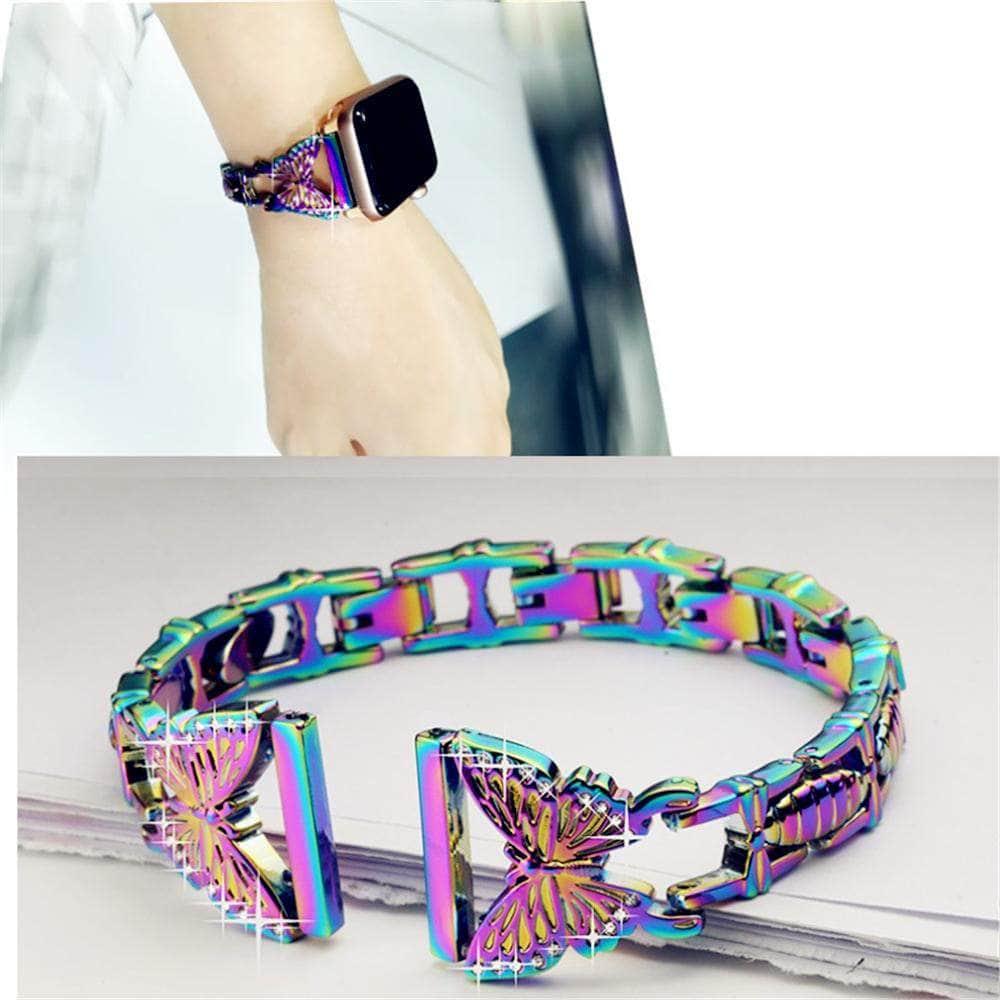 Multi Color Bracelet Apple Watch Band 6 5 4 3 2 SE 44/42/40/38 - CaseBuddy